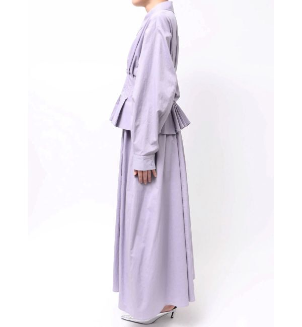 ELENDEEK「CENTER ZIP LAYERD OP」|ワンピース|