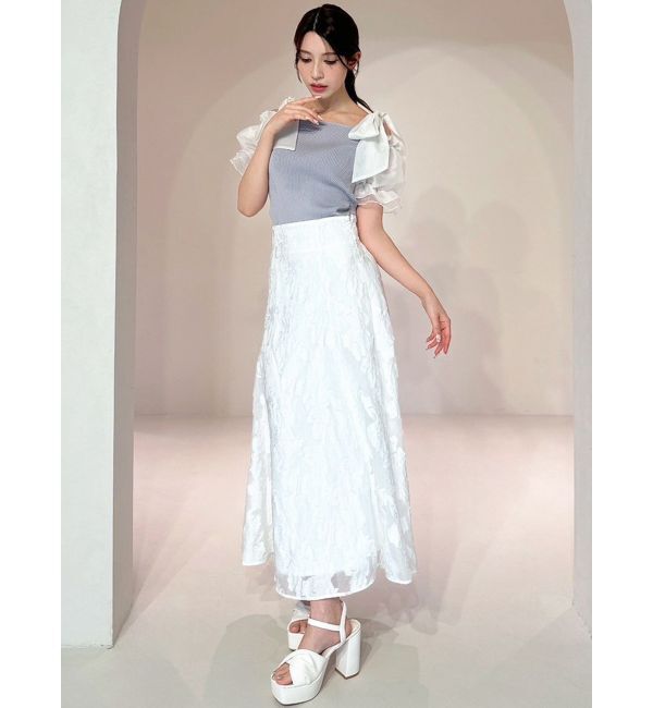 RESEXXY「シアーフラワースカート」|スカート|