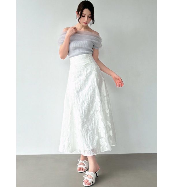 RESEXXY「シアーフラワースカート」|スカート|