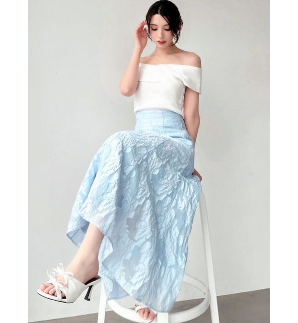 RESEXXY「シアーフラワースカート」|スカート|