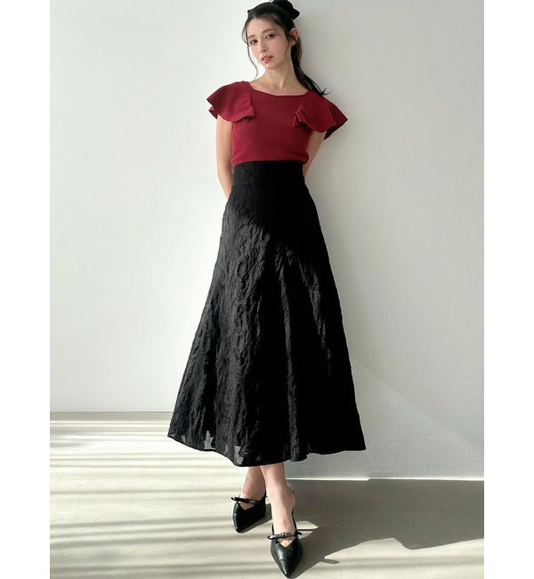 RESEXXY「シアーフラワースカート」|スカート|