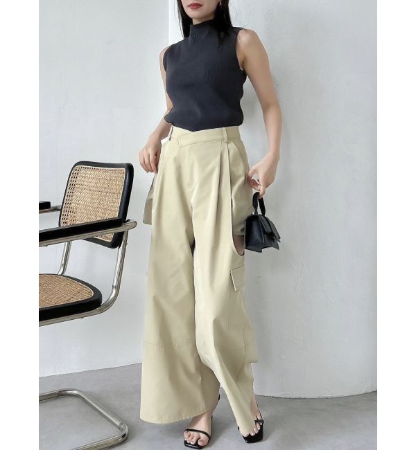 dazzlin「サイドオープンカーゴワイドパンツ」|その他|