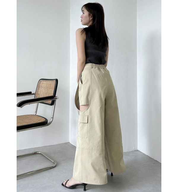 dazzlin「サイドオープンカーゴワイドパンツ」|その他|