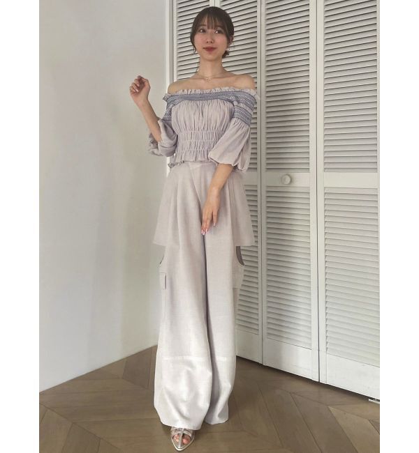 dazzlin「サイドオープンカーゴワイドパンツ」|その他|