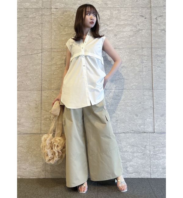 dazzlin「サイドオープンカーゴワイドパンツ」|その他|