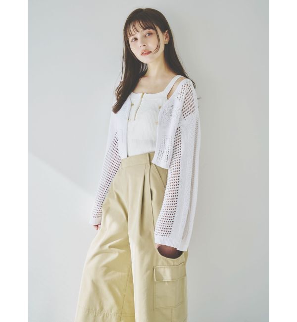 dazzlin「サイドオープンカーゴワイドパンツ」|その他|