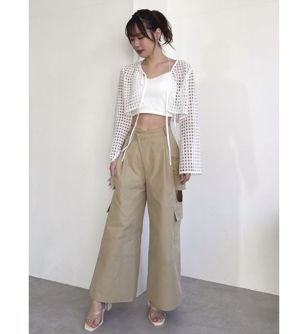 dazzlin「サイドオープンカーゴワイドパンツ」|その他|