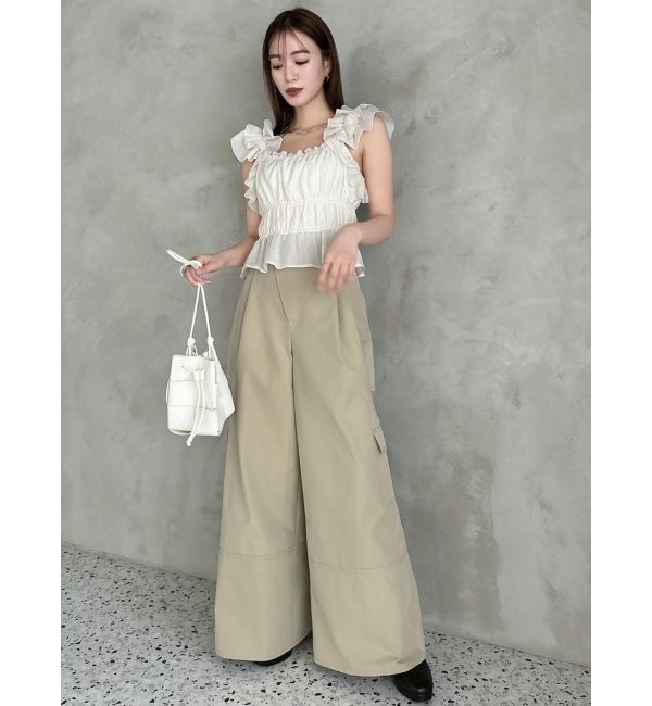 dazzlin「サイドオープンカーゴワイドパンツ」|その他|