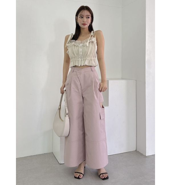 dazzlin「サイドオープンカーゴワイドパンツ」|その他|