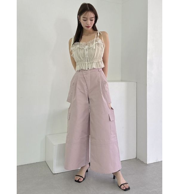 dazzlin「サイドオープンカーゴワイドパンツ」|その他|