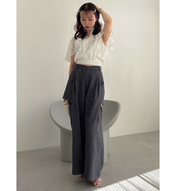 dazzlin「サイドオープンカーゴワイドパンツ」|その他|