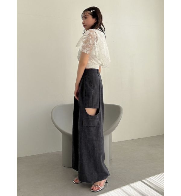 dazzlin「サイドオープンカーゴワイドパンツ」|その他|