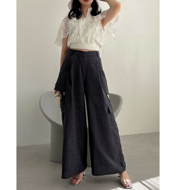 dazzlin「サイドオープンカーゴワイドパンツ」|その他|