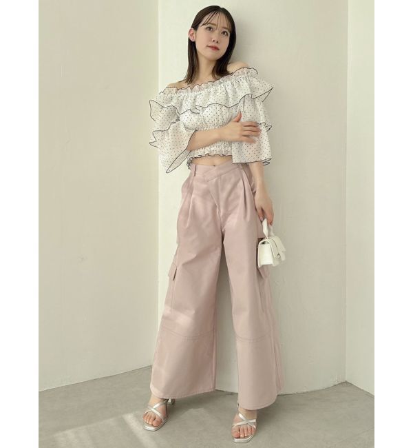 dazzlin「サイドオープンカーゴワイドパンツ」|その他|