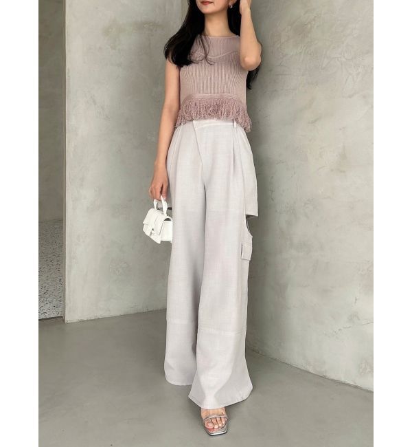 dazzlin「サイドオープンカーゴワイドパンツ」|その他|