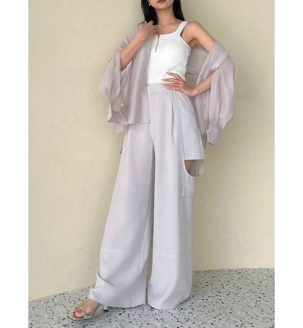 dazzlin「サイドオープンカーゴワイドパンツ」|その他|