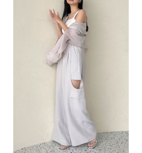 dazzlin「サイドオープンカーゴワイドパンツ」|その他|