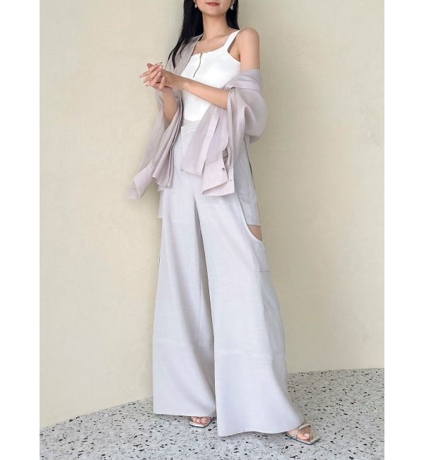 dazzlin「サイドオープンカーゴワイドパンツ」|その他|