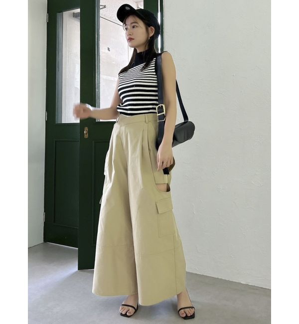 dazzlin「サイドオープンカーゴワイドパンツ」|その他|