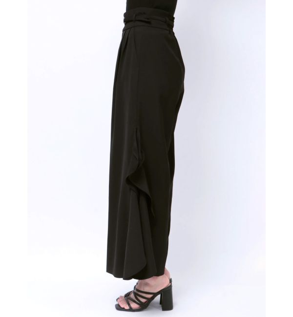 dazzlin「フリルスリットワイドパンツ」|その他|