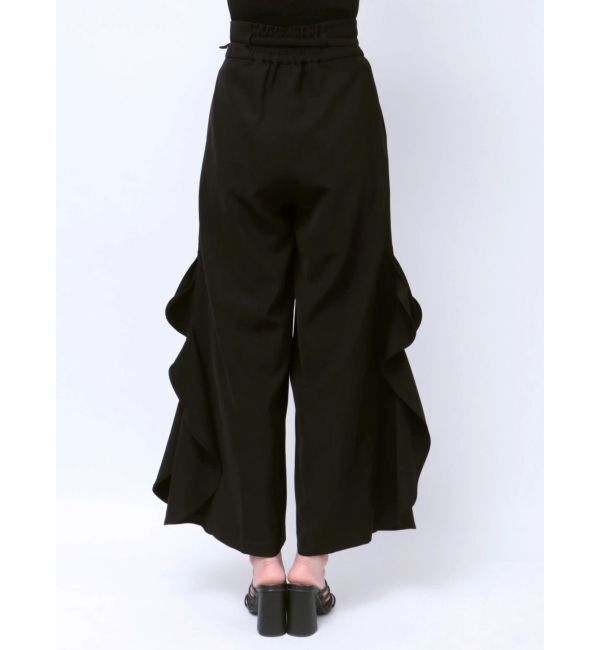 dazzlin「フリルスリットワイドパンツ」|その他|