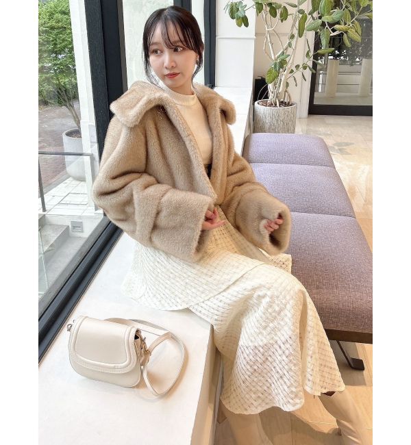 dazzlin「バックリボンティアードコンビワンピース」|ワンピース|