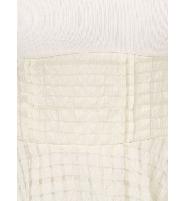 dazzlin「バックリボンティアードコンビワンピース」|ワンピース|