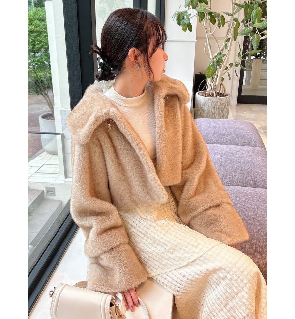 dazzlin「バックリボンティアードコンビワンピース」|ワンピース|