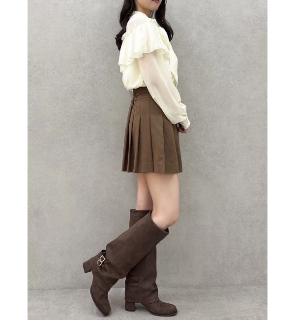 dazzlin「レースフラワーケープボウタイブラウス」|シャツ・ブラウス|