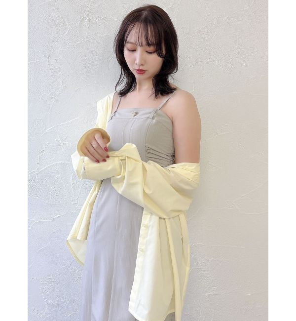 dazzlin「スラックスディテールバルーンワンピース」|ワンピース|