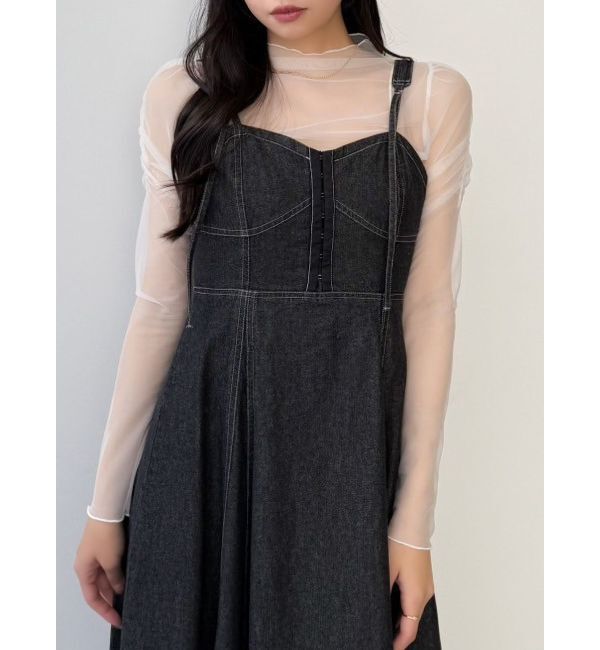 dazzlin「バリエコンパクトミニマルトップス」|Tシャツ・カットソー|オフホワイト