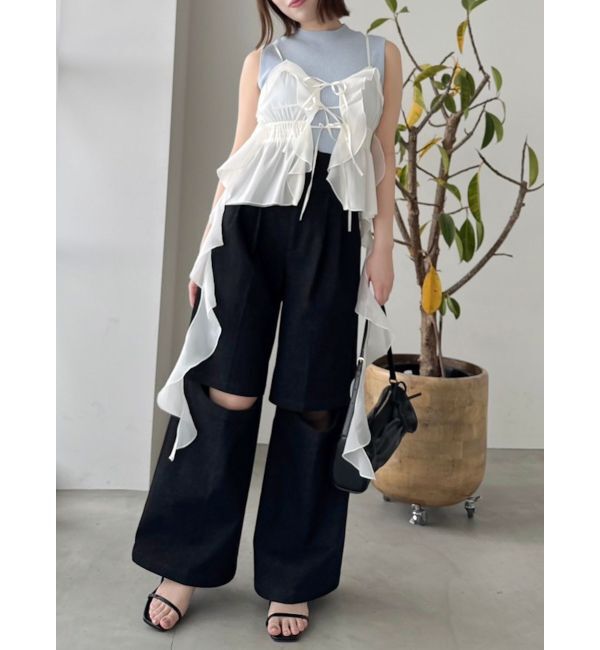 dazzlin「ダブルオープンカーゴパンツ」|その他|