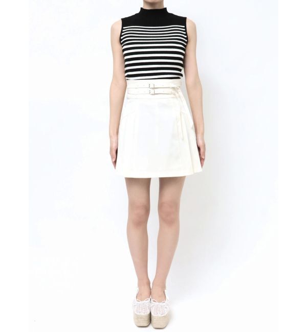 dazzlin「サイドプリーツミニスカート」|スカート|