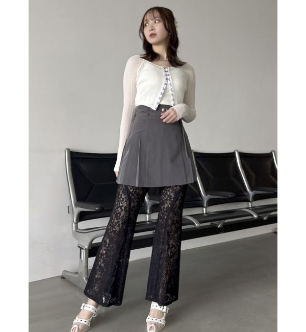 dazzlin「サイドプリーツミニスカート」|スカート|