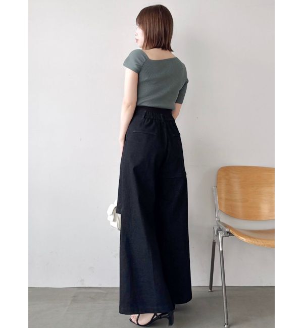 dazzlin「ワンショルリングリブニット」|ニット・セーター|