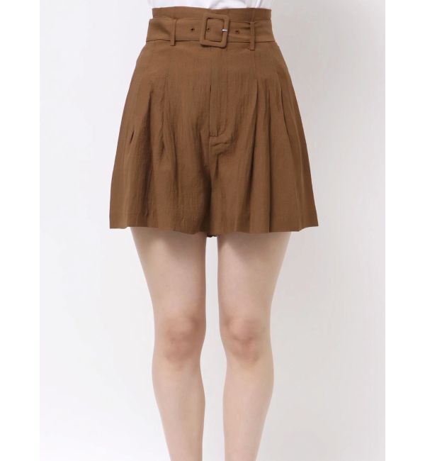 dazzlin「【セットアップ対応】ハイウエストタックショートパンツ」|その他|