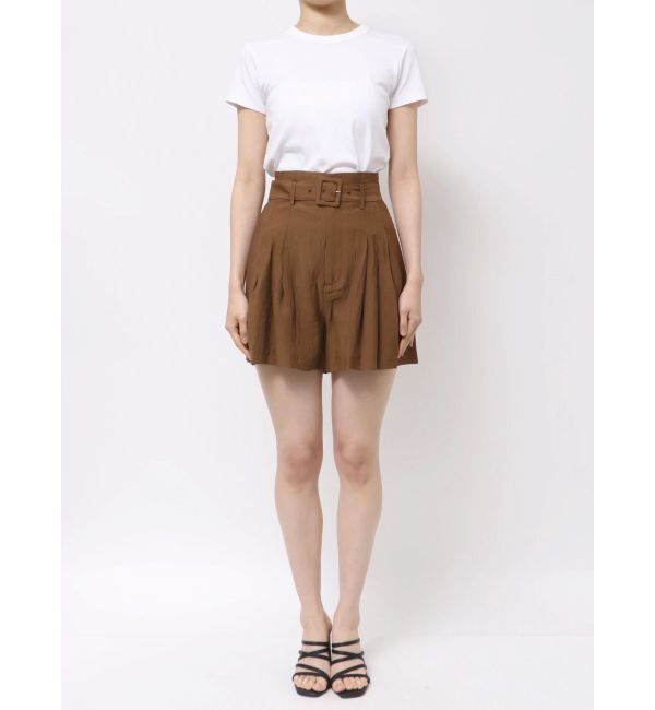 dazzlin「【セットアップ対応】ハイウエストタックショートパンツ」|その他|