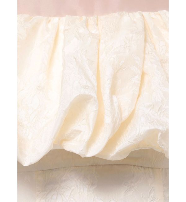 dazzlin「【藤井サチコラボ】ジャカードバルーンスリーブドレス」|ドレス|