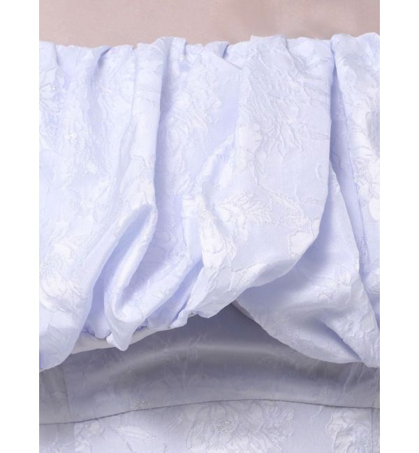 dazzlin「【藤井サチコラボ】ジャカードバルーンスリーブドレス」|ドレス|