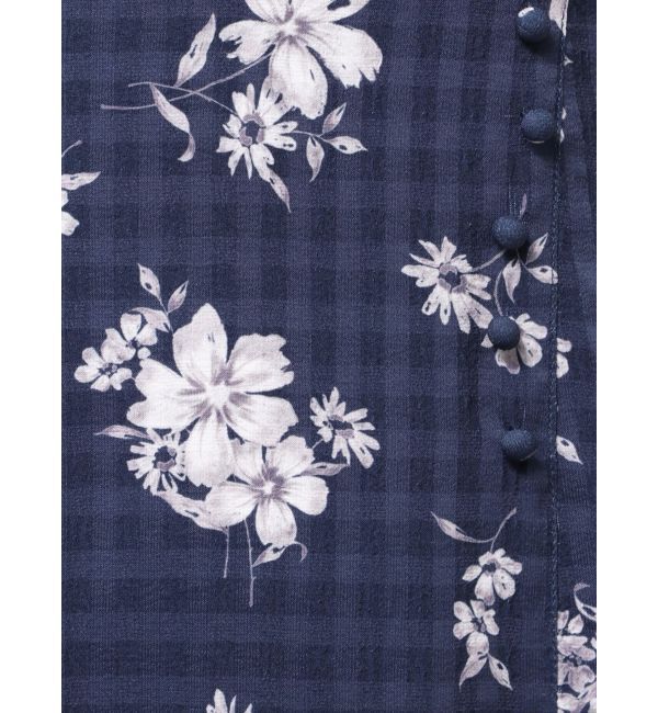 dazzlin「【藤井サチコラボ】デルフィニウムフラワーワンピース」|ワンピース|