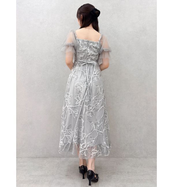 dazzlin「2WAYチュールスリーブドレス」|ドレス|