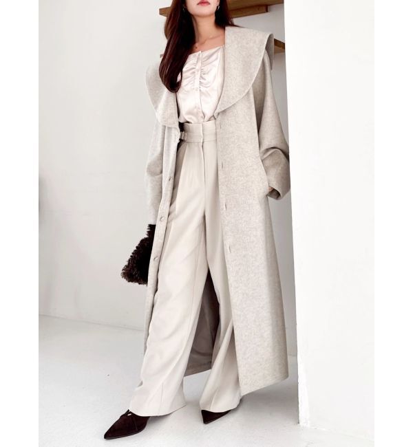 dazzlin「【久間田琳加コラボ】サイドベルトストレートスラックスパンツ」|その他|