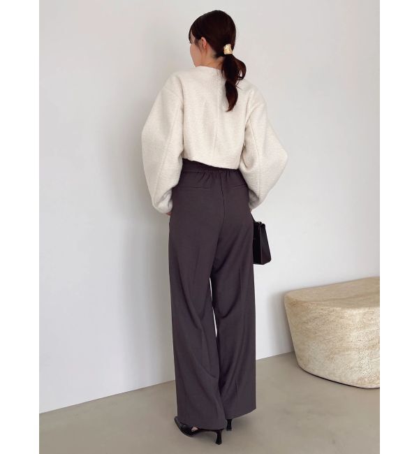 dazzlin「【久間田琳加コラボ】サイドベルトストレートスラックスパンツ」|その他|