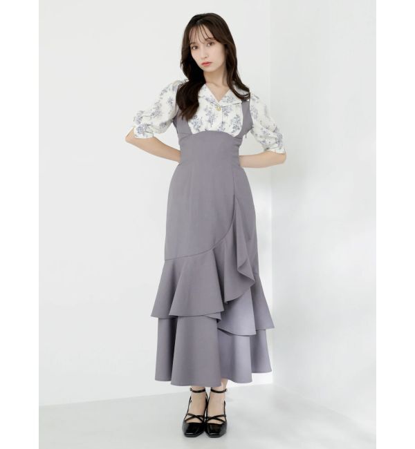 dazzlin「レイヤードライクコルセットワンピース」|ワンピース|