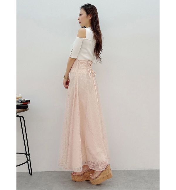 MERCURYDUO「ビスチェ風カットアウトニット」|ニット・セーター|