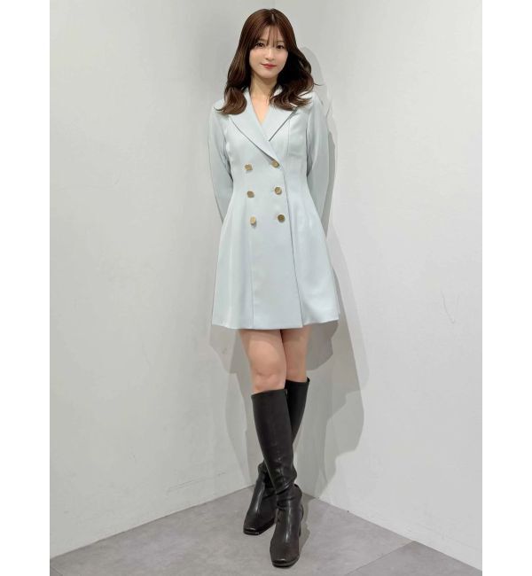 MERCURYDUO「2WAYフィット&フレアジャケットワンピース」|ワンピース|