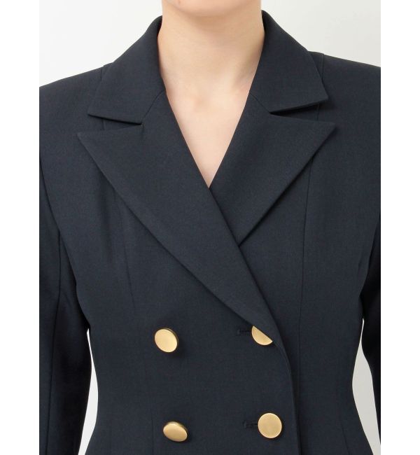 MERCURYDUO「2WAYフィット&フレアジャケットワンピース」|ワンピース|