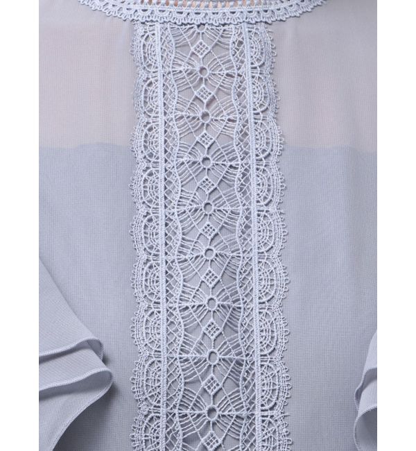 MERCURYDUO「レース切替マーメイドワンピース」|ドレス|