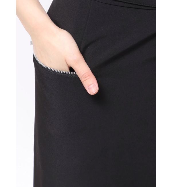 MURUA「ダブルベルトアシメZIPスカート」|スカート|