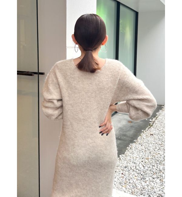 Ungrid「2Wayスリットニットワンピ－ス」|ワンピース|